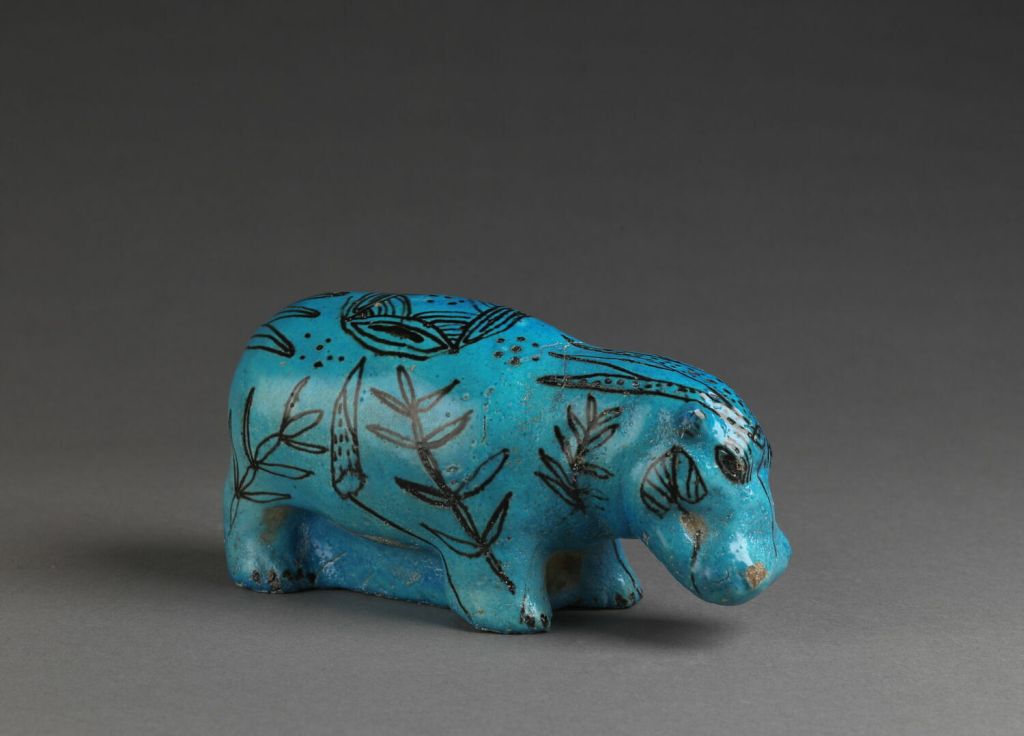 Faience Hippopotamus